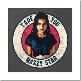 Retro Style Fan Art Design Mazzy Star Posters and Art